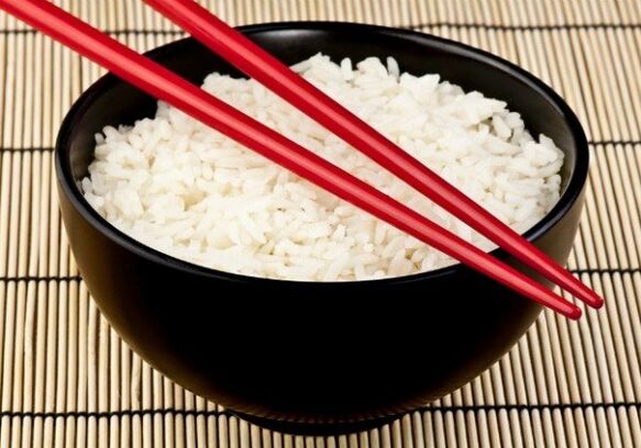 arroz para la dieta japonesa
