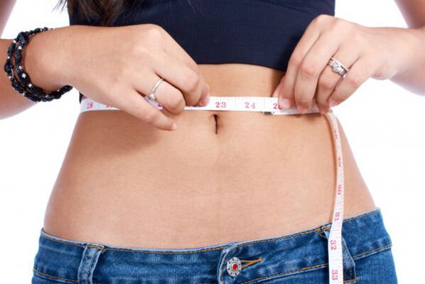 medir los volúmenes corporales antes de la dieta japonesa